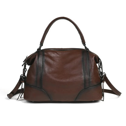 Bolsa Siena Vintage – Tote em Couro Genuíno Premium