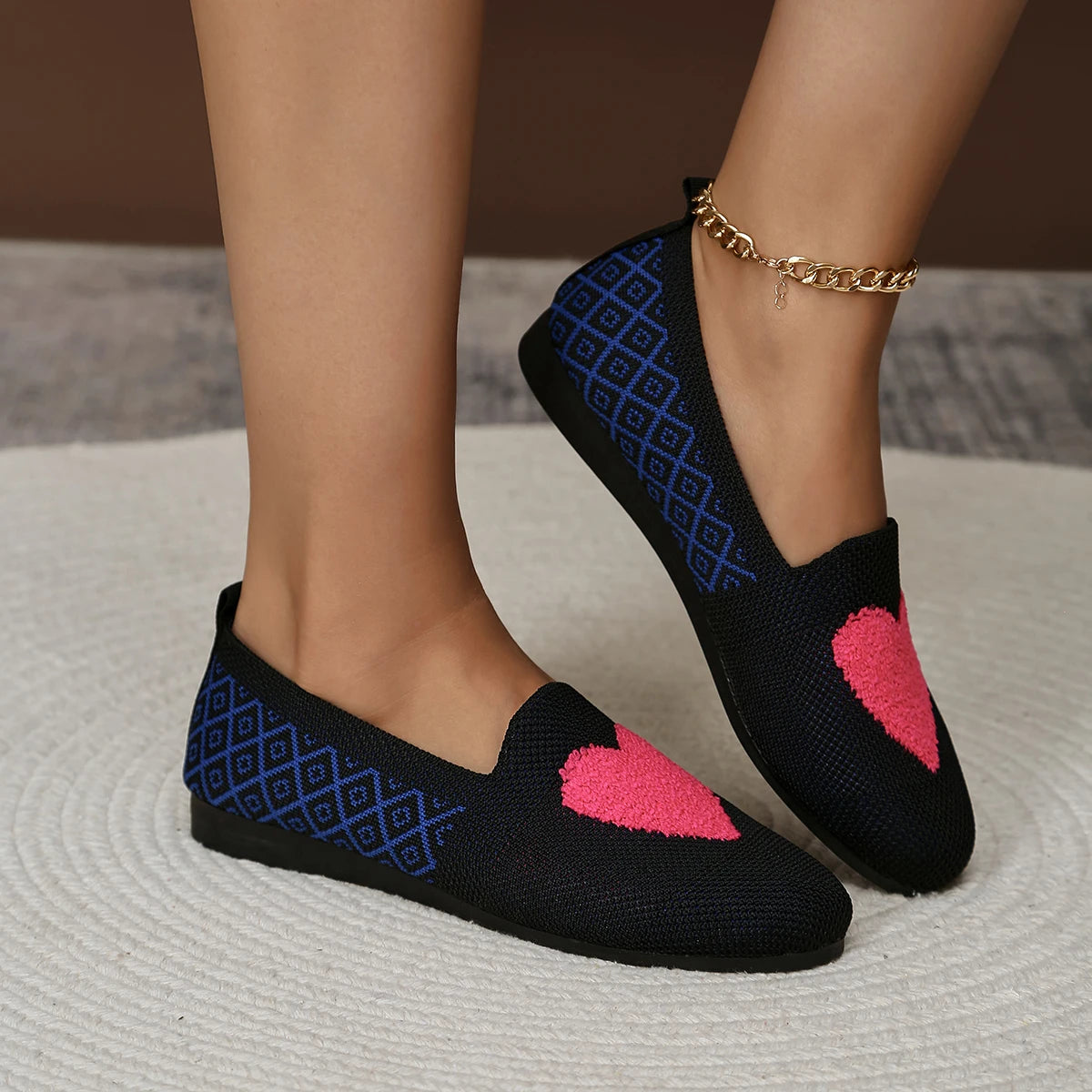 Marie Romance - Ultra-light Breathable Mesh Semi-Orthopedic Loafer