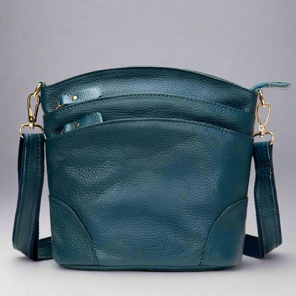 Bolsa "Loliana Pura" – Couro Legítimo Compacto