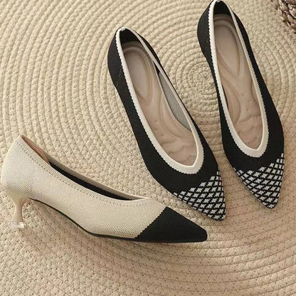 Julia Stiletto - Very Elegant and Comfortable Low Heel Shoe