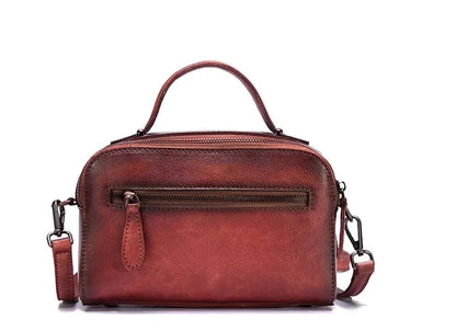 Mala Alba Vintage – Em Couro Genuíno Premium