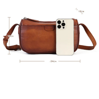 Mala Luna Vintage – Em Couro Genuíno Premium