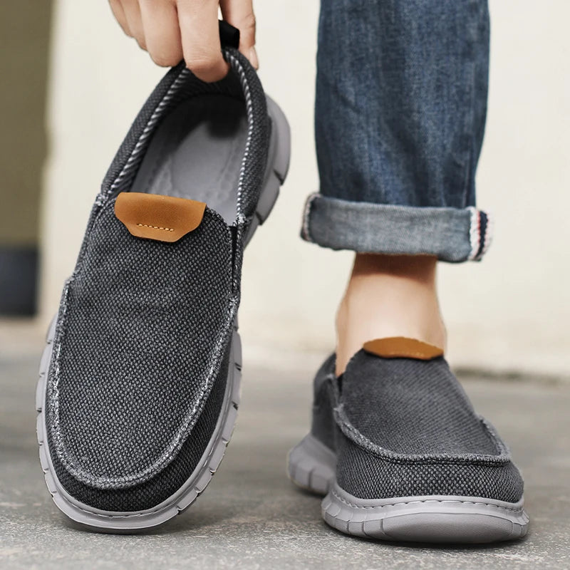 Aspen Canvas – Loafers Casuais Homem