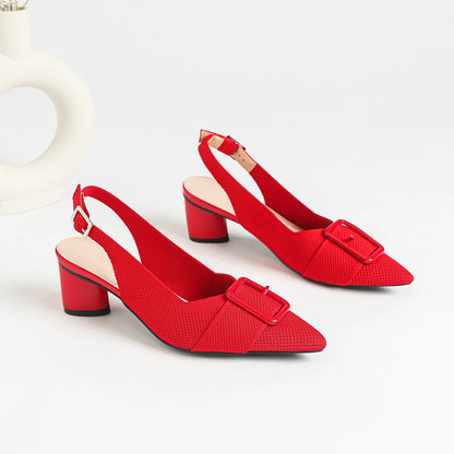 Fanna - Very Elegant and Comfortable Mid-Heel Shoe