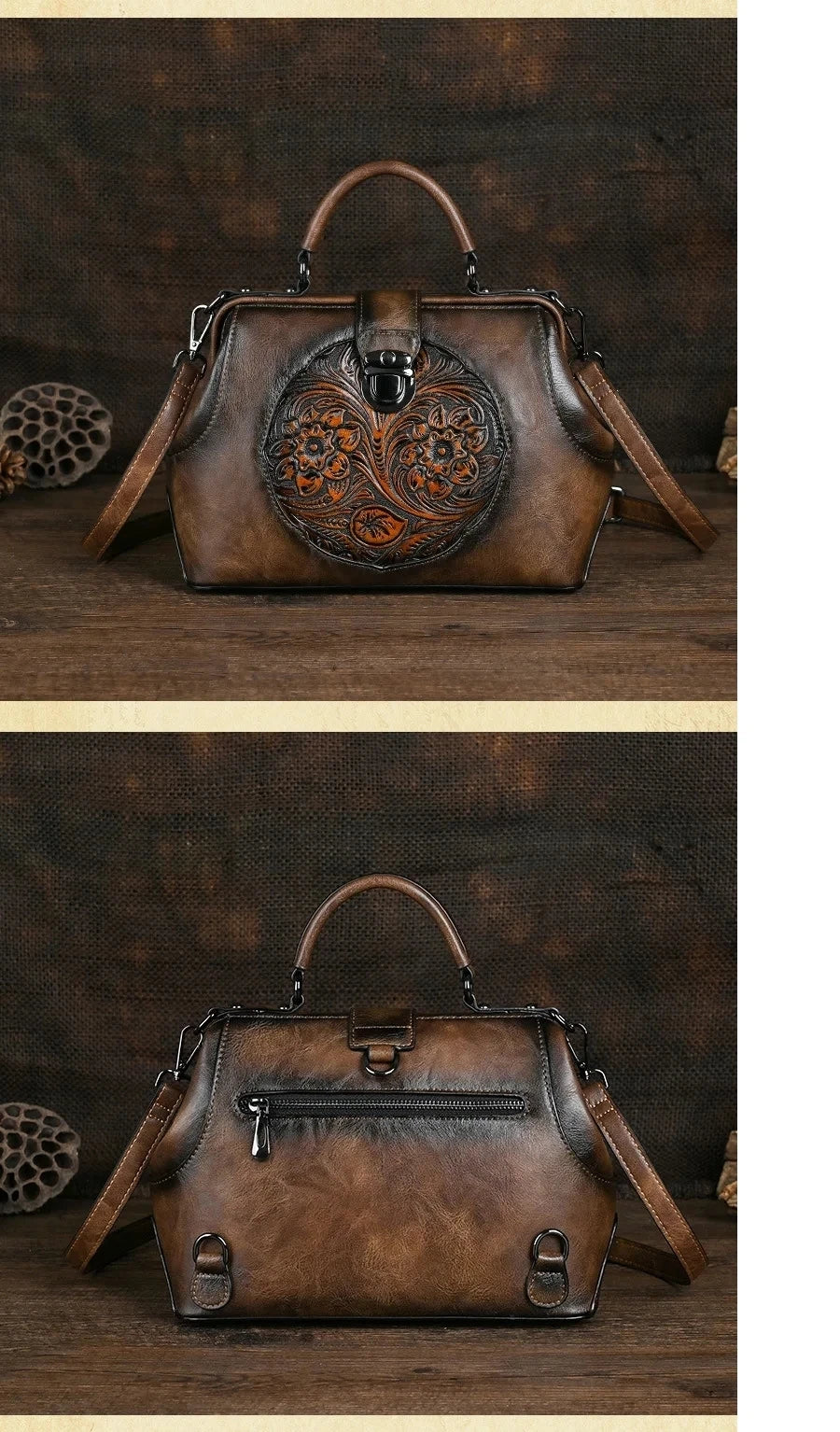 Mochila Floral Aurora Vintage – Design Elegante de Alta Qualidade