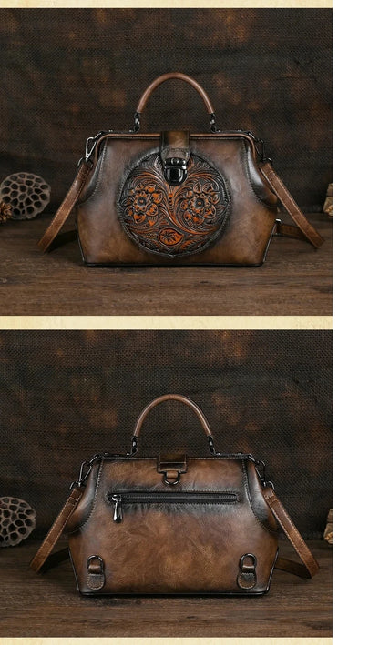 Mochila Floral Aurora Vintage – Design Elegante de Alta Qualidade