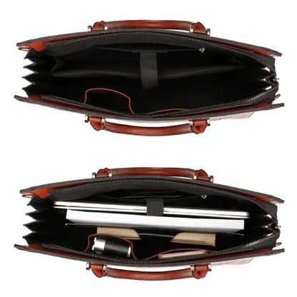 Mala Tote Florença Vintage – Em Couro Natural de Alta Qualidade