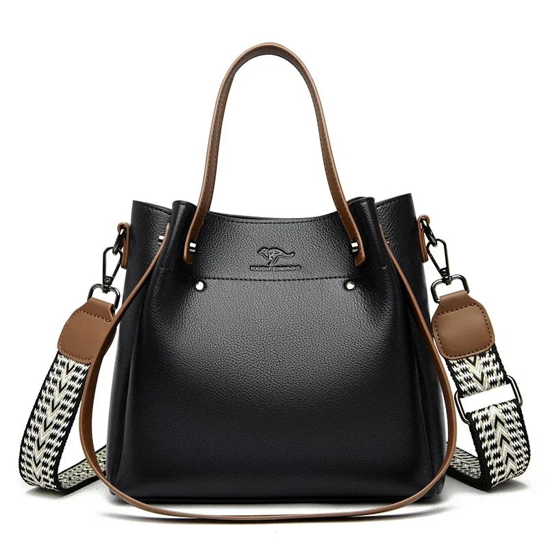 Bolsa Erantia Elegância Bicolor