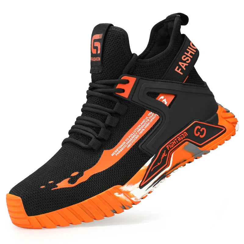 ForgeStrike C0296 - Bota de Segurança com Kevlar e Biqueira de Aço