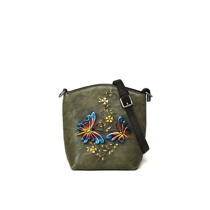 Mala Phone Aurora Vintage – Em Couro Genuíno Premium