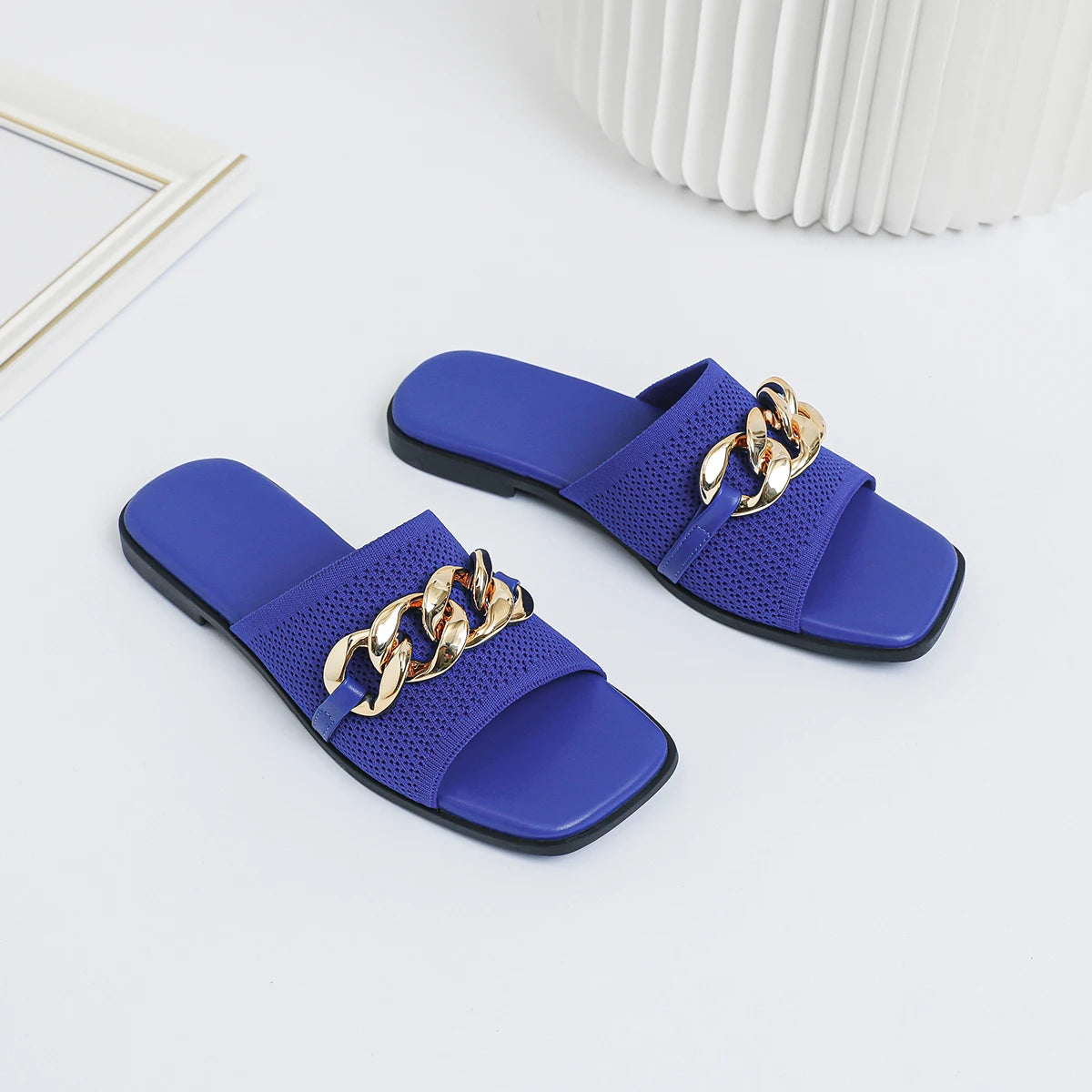 Anna Flat - Very Elegant and Comfortable Mule Sandals