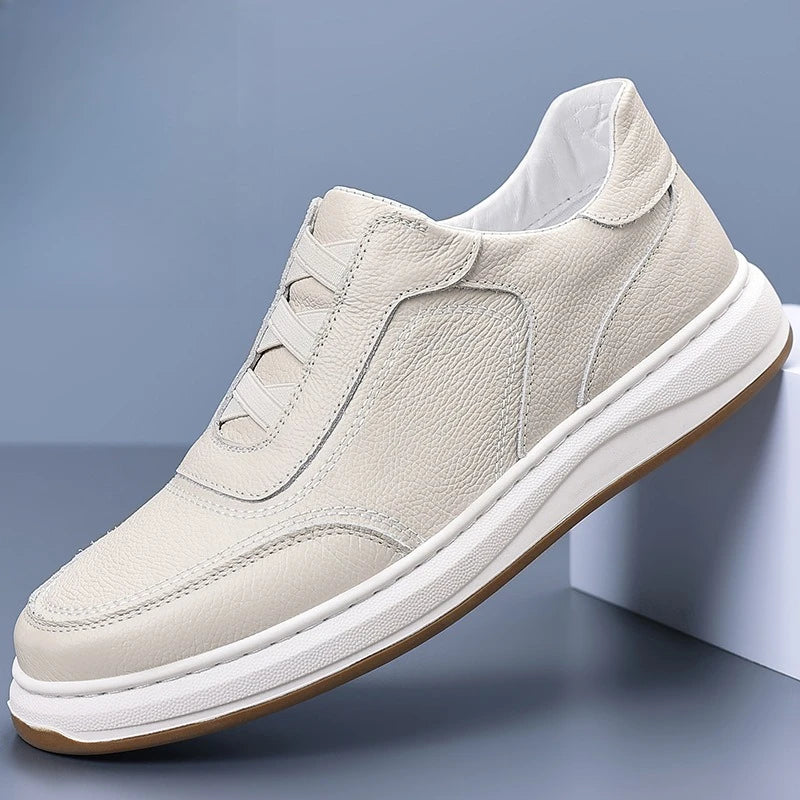 Lusitanna Genuine Leather Casual Lift Tennis Shoes