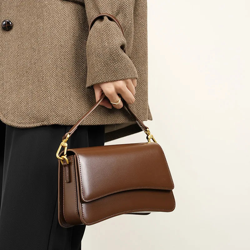 Rachel Genuine Leather Bag – Casual Elegance
