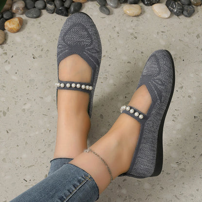 Pearlitta Marie - Ultra-light Breathable Mesh Semi-Orthopedic Shoe