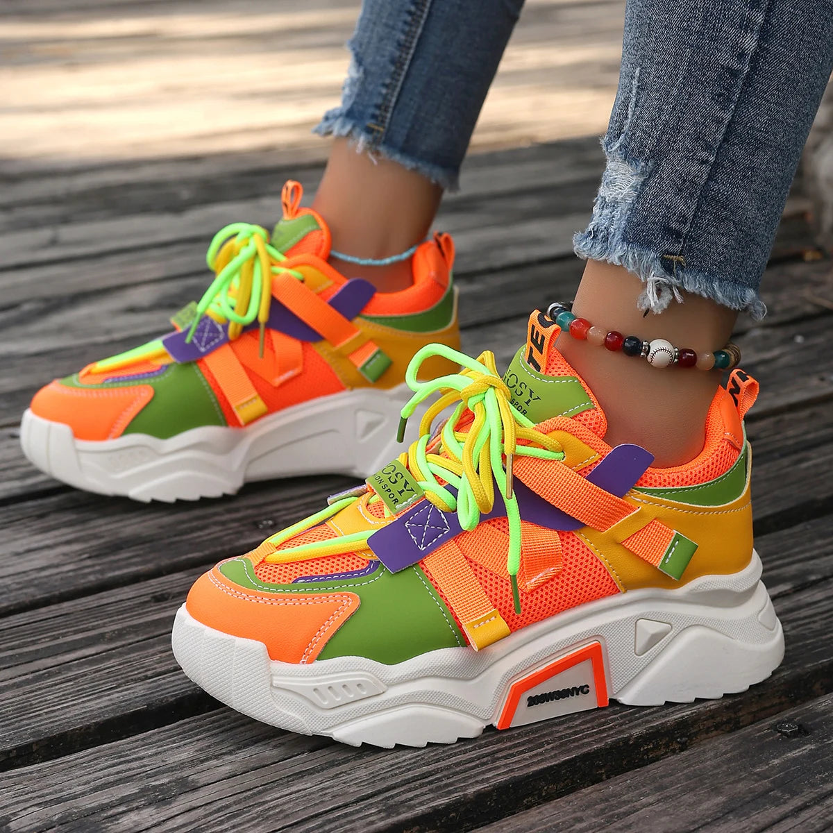 Sanna Fashion Sneakers - Cool and comfortable