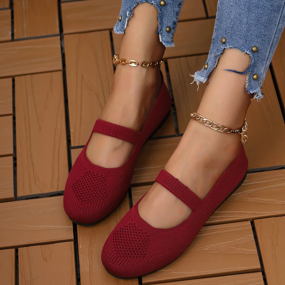 Joanne Marie - Ultra-light Breathable Mesh Semi-Orthopaedic Shoe