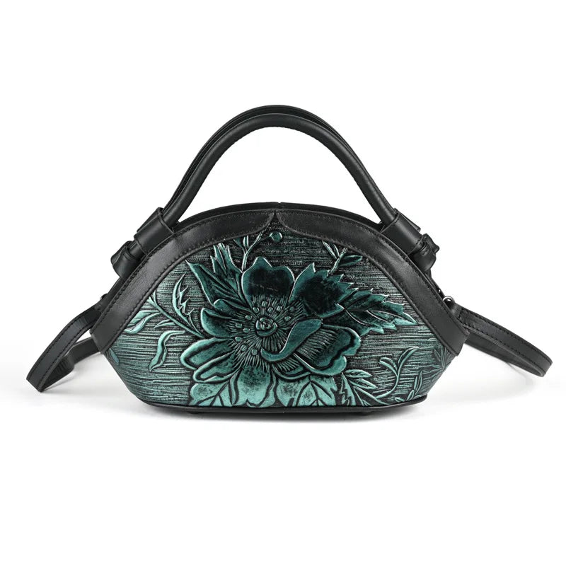 Mala Tote Leonor Vintage – Em Couro Genuíno Premium