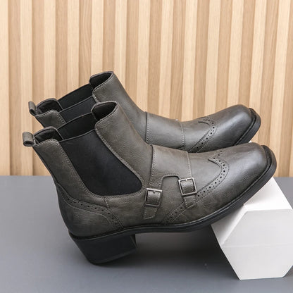 WestPlush – Bota de Homem em Pele Genuína