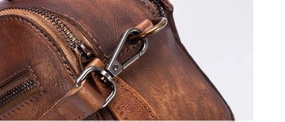 Mala Alba Vintage – Em Couro Genuíno Premium