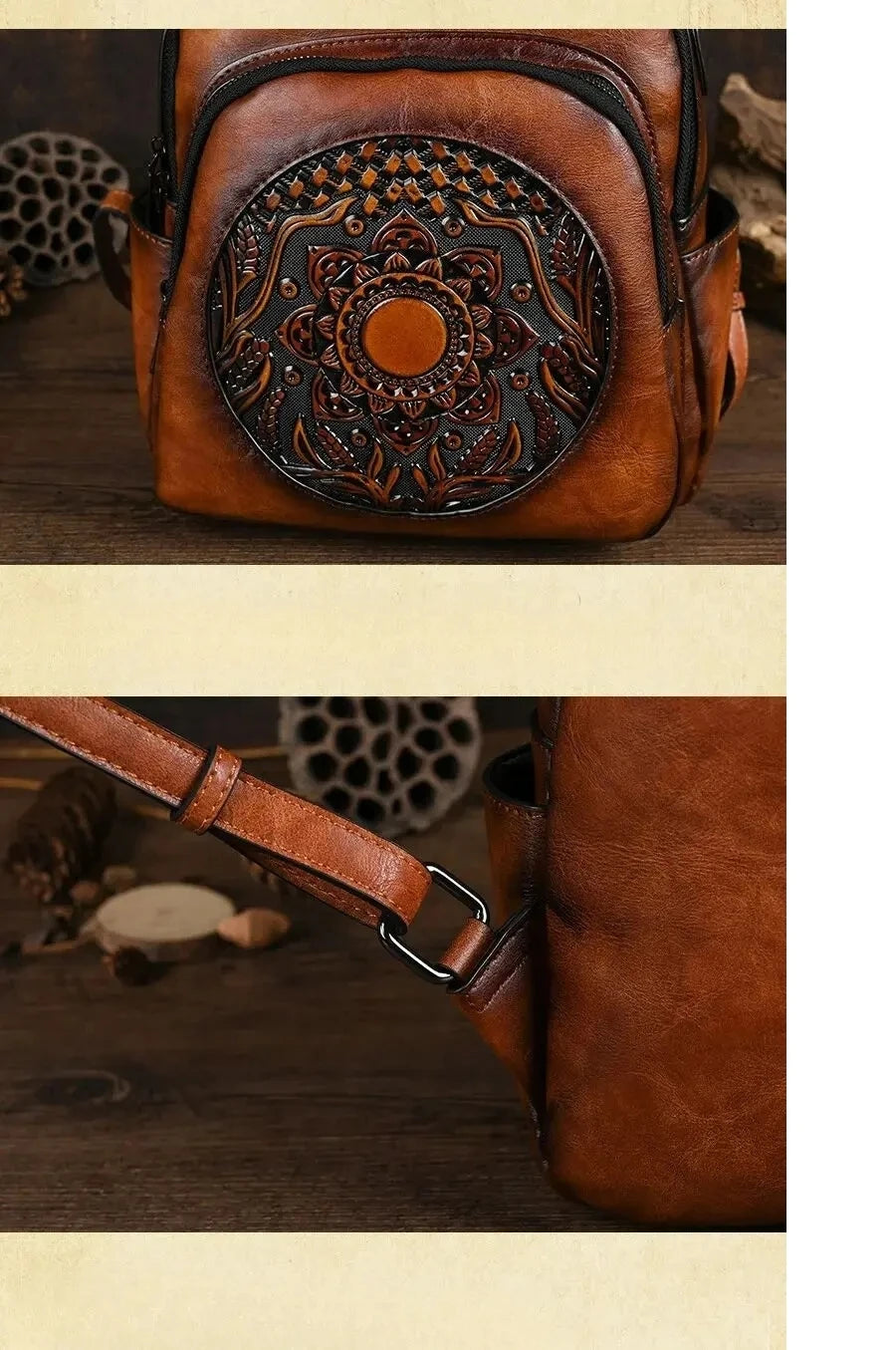 Mochila Atlas Vintage – Grande Capacidade