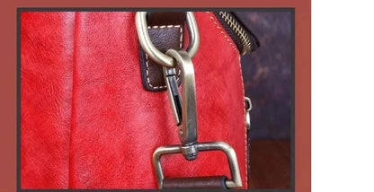 Mochila Floral Matilde Vintage – Em Couro Genuíno Premium