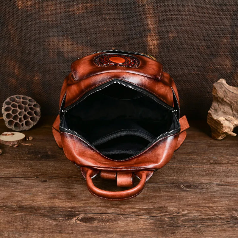 Mochila Elefante Maya Vintage – Design Antirroubo de Alta Qualidade