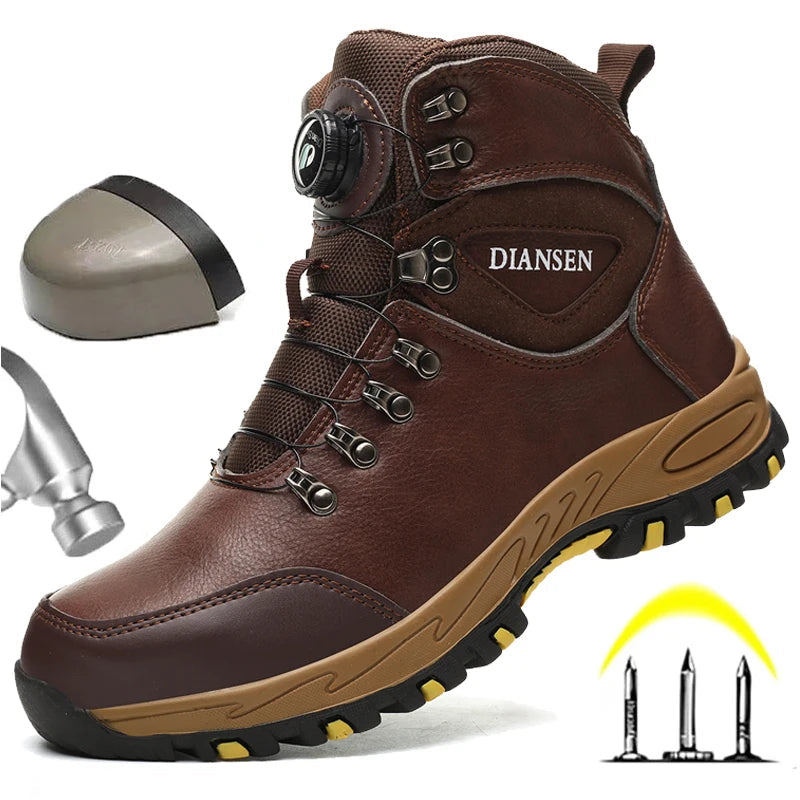 TitanLock D827 - Bota de Segurança Impermeável com Fecho Rotativo