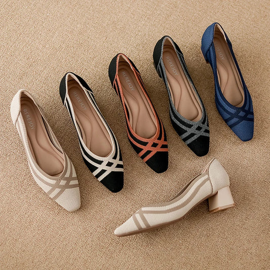 Olga - Very elegant and comfortable ballerina-style shoe