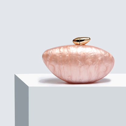 "Ellipse Night" Acrylic Clutch