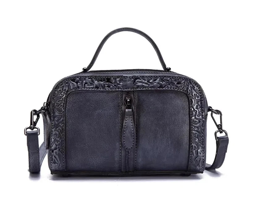 Mala Alba Vintage – Em Couro Genuíno Premium