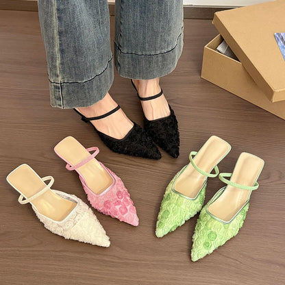 Selom – Mules de Salto Elegante