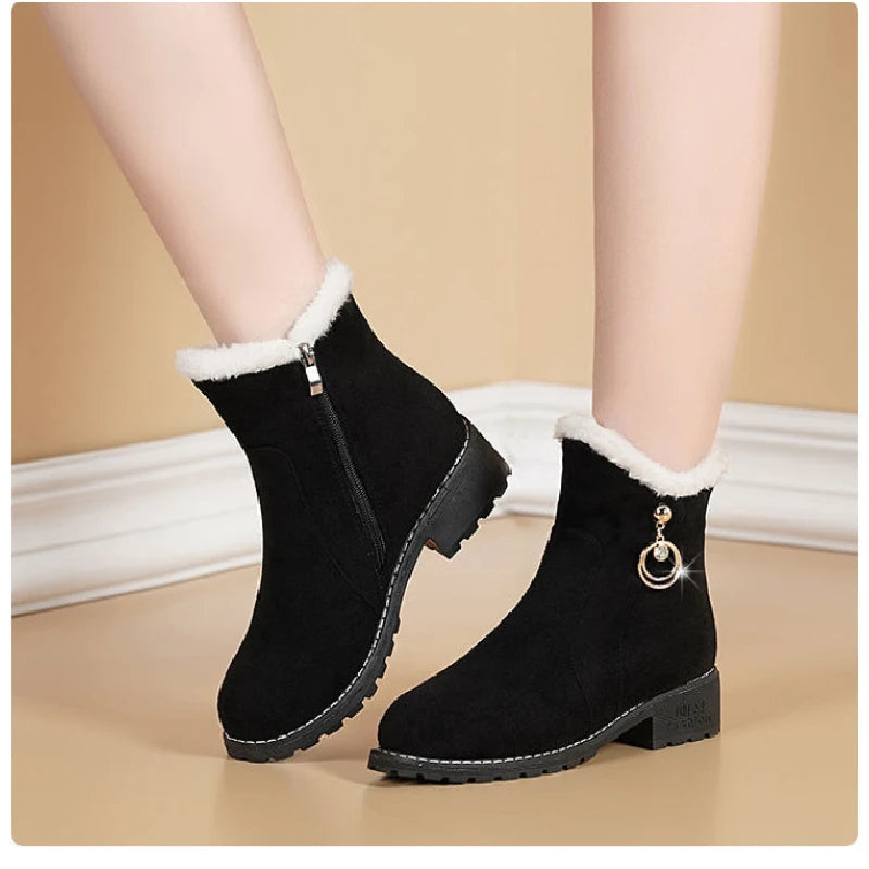 Aurora - Faux Shearling Lined Boots