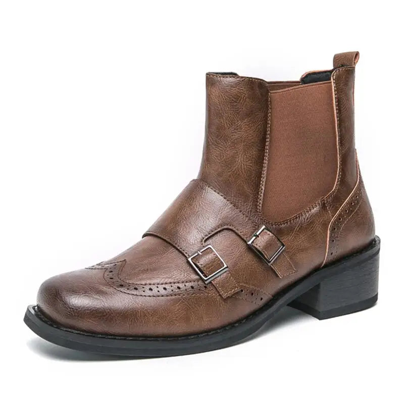 WestPlush – Bota de Homem em Pele Genuína