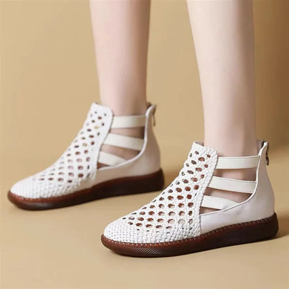 RAFEZZI Cleopatra Sandal Boot - Comfortable and elegant (Genuine Leather)