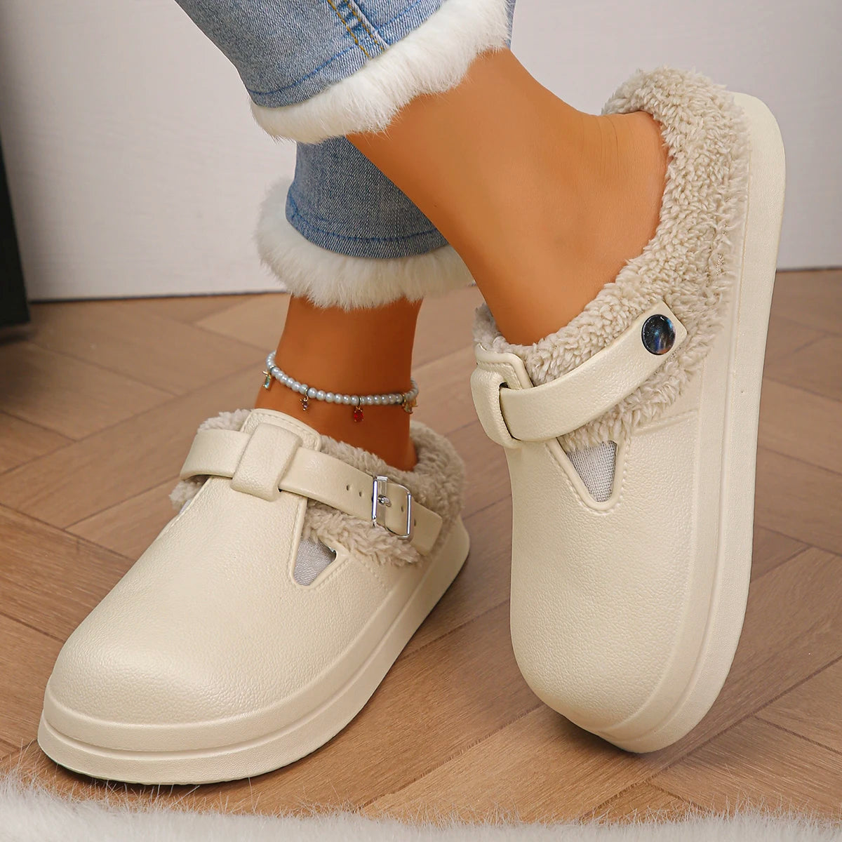 Valentina - Warm Fluffy Slippers
