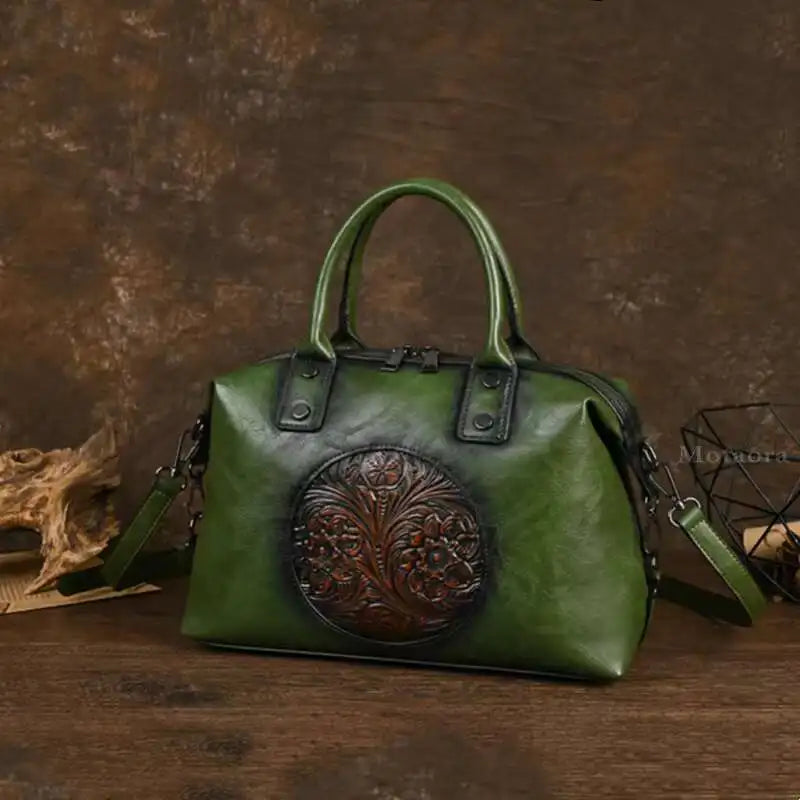 Mala Boston Carolina Vintage – Design Elegante de Alta Qualidade