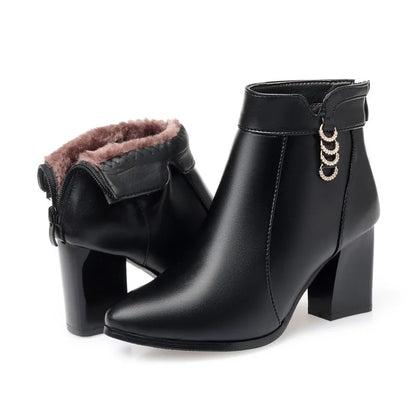 Giorgia Aire Boots - Genuine Leather