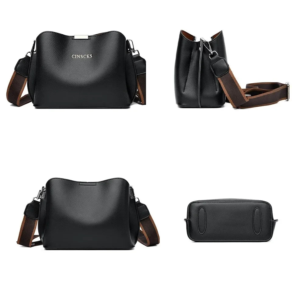 Women's Elegant Three-Layer Bag