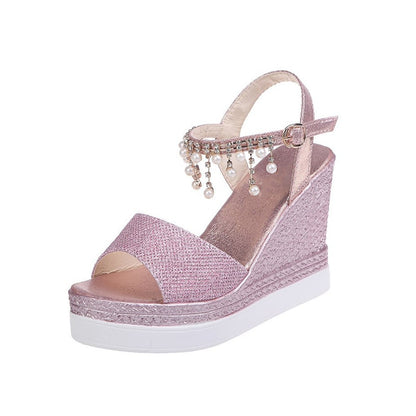 Platform Sandals - Pérola Stella