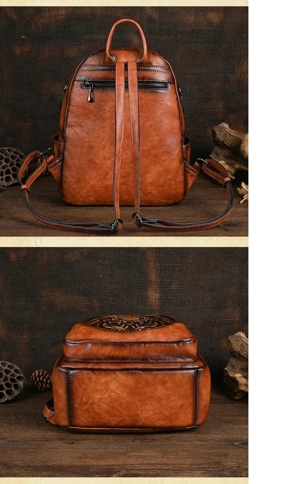 Mochila Atlas Vintage – Grande Capacidade