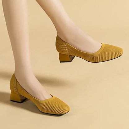Miss Retro - Very Elegant and Comfortable Block Heel Shoe