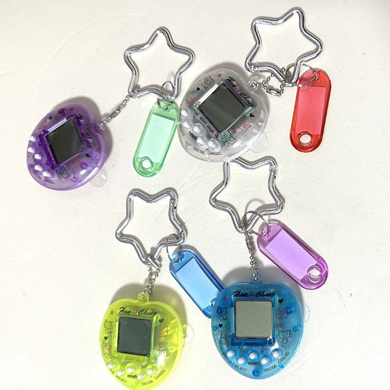 Lusitanna Pixel Charm – Interactive Retro Keychain
