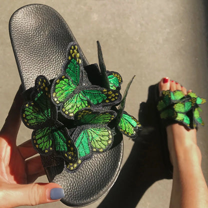 Butterflies - Super Comfortable and Cool Flip-Flops