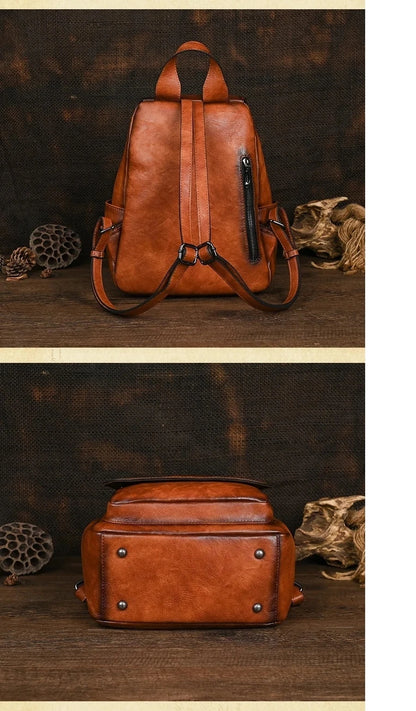 Mochila Geométrica Laura Vintage – Design Elegante de Alta Qualidade