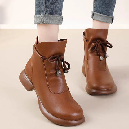 Ruanna Boots - Genuine Leather