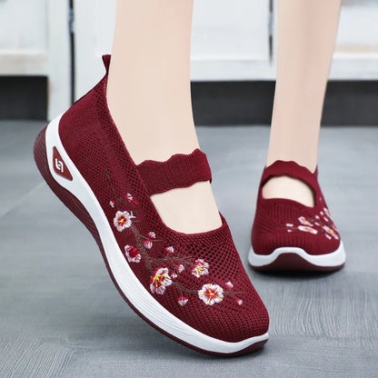 Flor do Vouga - Ultra-Light Breathable Knit Semi-Orthopedic Shoe