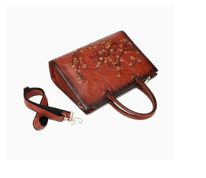 Mala Tote Florença Vintage – Em Couro Natural de Alta Qualidade