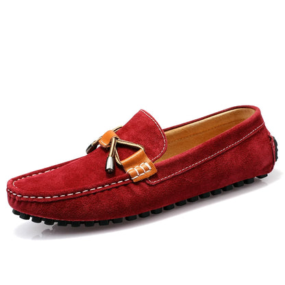 Salvatore - Mocassins Elegantes em Camurça