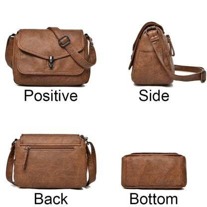 Carteira “Ariana” Casual em Pele Vegana – Estilo Suave e Elegante
