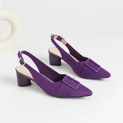 Fanna - Very Elegant and Comfortable Mid-Heel Shoe